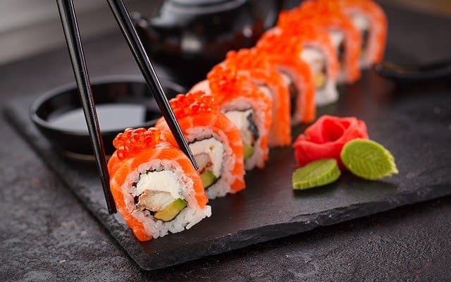 sushi- top 10 cuisines of the world